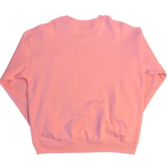 Judith March Sweatshirt Strawberry Pink Pullover Rhinestone Funky Artsy Large - Picture 2 of 12